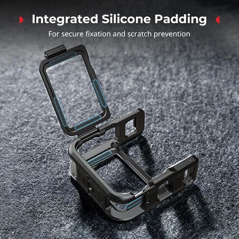 SmallRig Half Cage for DJI Osmo Nano, with a 1/4"-20 Threaded Hole/Quick Release Mount for DJI/Cold Shoe Mount in Saudi Arabia