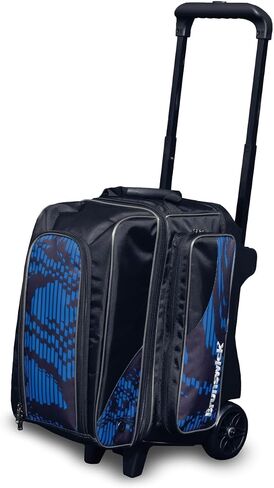Brunswick Punisher Double Roller Bowling Bag (Blue/Green) in Saudi Arabia