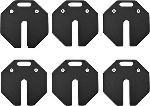 لوحات وزن الدمبل القابلة للتعديل 8 قطع ، كل 5 رطل (5 رطل × 8) متعددة الاستخدامات متينة in Kuwait