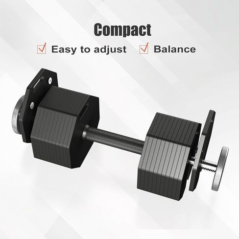 لوحات وزن الدمبل القابلة للتعديل 8 قطع ، كل 5 رطل (5 رطل × 8) متعددة الاستخدامات متينة in Kuwait