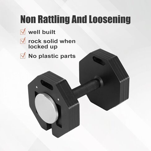 لوحات وزن الدمبل القابلة للتعديل 8 قطع ، كل 5 رطل (5 رطل × 8) متعددة الاستخدامات متينة in Kuwait