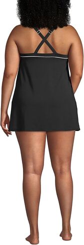 Lands 'End Women's High Neck Swim Guit Swimsuit in Saudi Arabia