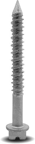 200-Pack High-Performance 1/4-in x 2-1/4-in 410 Stainless Steel Hex-Head Concrete Screws in Kuwait