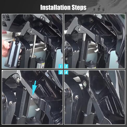 Transom Saver متوافق مع محرك خارجي خارجي دعم محرك القارب محرك المحرك دعم القوارب الادخار بونتون القوارب in Kuwait