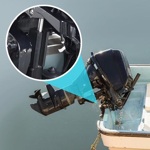 Transom Saver متوافق مع محرك خارجي خارجي دعم محرك القارب محرك المحرك دعم القوارب الادخار بونتون القوارب in Kuwait