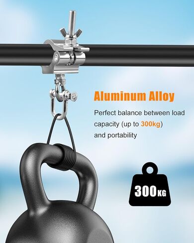 6 Pcs Stage Truss Clamp, Wider Aluminum Alloy Lights Hooks for LED Video Wall Display O-Clamp Stage Lights Mounting 40-52mm OD in Kuwait