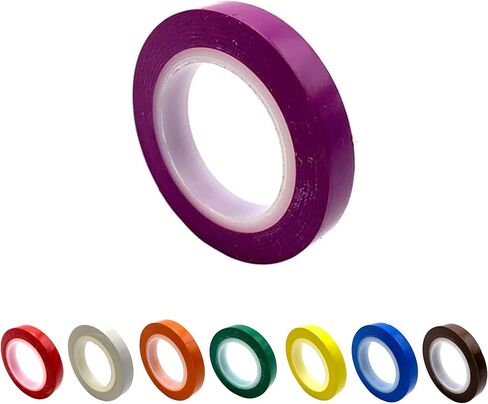 Medikrebs Tape for Surgical Instruments Identification Marking Autoclave Tape 200'' L x 0.25'' W 3M (9 Rolls) in Saudi Arabia