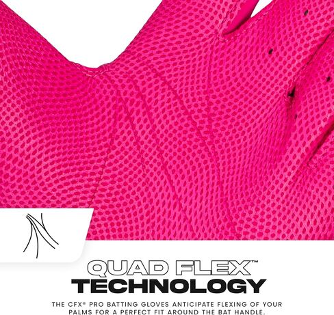 Franklin Sports MLB Baseball Batting Gloves - CFX Pro Compe + Youth - Baseball + Softball - أحجام متعددة + ألوان in Saudi Arabia