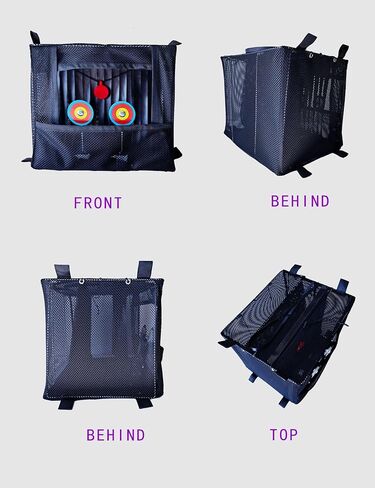 هدف Airsoft مع قطعتين من هدف إعادة الضبط التلقائي المعدني بالكامل لإطلاق مسدس Airsoft كريات BB للاستخدام الداخلي والخارجي in Kuwait