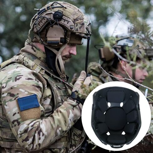وسادات خوذة Airsoft عالمية من AOUTACC، مجموعة حشوات إسفنجية بديلة للخوذة، مجموعة ملحقات لخوذة Fast/Mich/ACH/USMC/PASGT in Kuwait