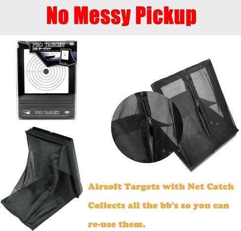 أهداف Airsoft مع الماسك - أهداف مسدس BB المحمولة لممارسة الرماية في الفناء الخلفي، نطاق داخلي أو خارجي، تتضمن إطلاق النار بالورق القابل للاستبدال in Kuwait