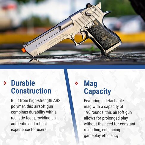 مسدس Airsoft يعمل بالطاقة الربيعية من نسر الصحراء in Kuwait