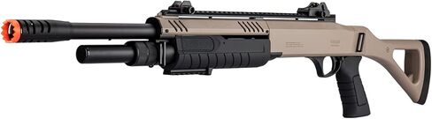 مضخة بندقية Airsoft High FPS Tri-Shot مقاس 11 بوصة من نوع BO Manufacture FABARM STF مع مخزون ثابت (تتضمن قذيفتين) in Kuwait