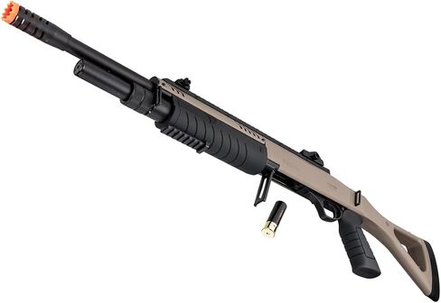 مضخة بندقية Airsoft High FPS Tri-Shot مقاس 11 بوصة من نوع BO Manufacture FABARM STF مع مخزون ثابت (تتضمن قذيفتين) in Kuwait