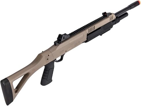 مضخة بندقية Airsoft High FPS Tri-Shot مقاس 11 بوصة من نوع BO Manufacture FABARM STF مع مخزون ثابت (تتضمن قذيفتين) in Kuwait