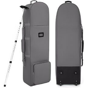 حقائب سفر للجولف لشركات الطيران مع قضيب دعم قابل للتعديل وأشرطة كتف قابلة للفصل، حافظة صلبة علوية ناعمة قابلة للطي لنادي الجولف in Kuwait