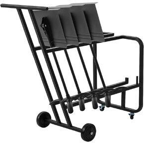 Music Stand Storage Cart for 8 Melody Music Stands Metal Portable in Saudi Arabia