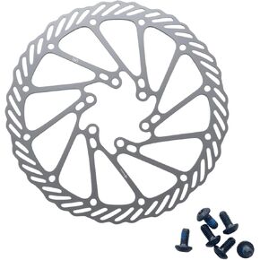 قرص فرامل قرصي من الفولاذ المقاوم للصدأ 160 مم مع 6 مسامير، مجموعة فرامل الدراجة لدراجة الطرق الجبلية MTB BMX، مسافة الفتحة المقابلة 44 مم in Kuwait