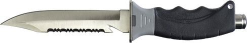 Cressi Borg, Long Blade Knife for Diving and Spearfishing Knife - Pointed & Blunt Tip in Saudi Arabia