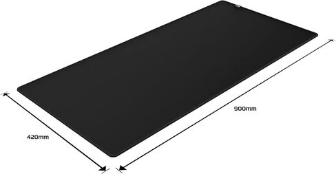 Hyperx 4Z7X3AA PULSEFIRE MAT-لوحة فأر ألعاب-متوسطة-سطح قطعة قماش دقيقة-خياطة تدفق مضاد-قاعدة مطاطية غير قائلة ، أسود in Kuwait