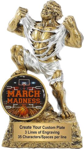 Monster Trophy - 6.75 بوصة - جائزة Victory Beast محفورة مع إدراج أمامي - اختر أسلوبًا وجعله خاصًا بك - تخصيص الآن in Saudi Arabia