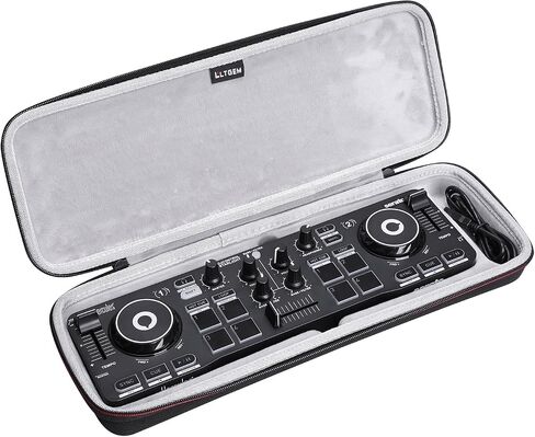 حافظة وحدة تحكم DJ LTGEM لجهاز Hercules DJControl Inpulse 200 - حقيبة حمل واقية للسفر للتخزين الصلب in Saudi Arabia