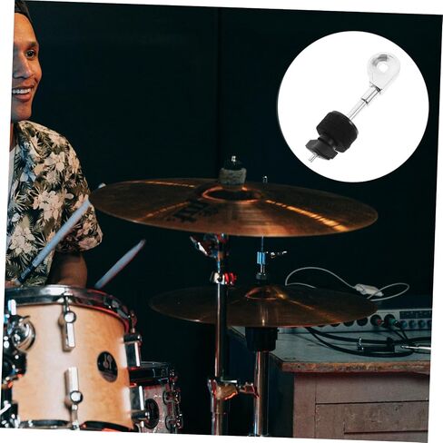 Toyvian Mini Cymbal Arm Stand Cymbal Stacker Hardware Drum Kit Hardware Percussion Instrument Accessory Percussion Instrument Part Drum Kit Cymbal Stacker Attachment Cymbal Hardware in Saudi Arabia