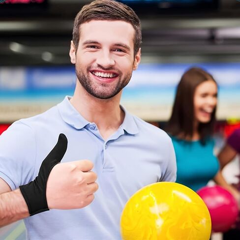 Bowling Thumb Protector - Elastic Thumb Stabilizer for Bowling Ball,Breathable Sports Guard for Injury Prevention Men Women Practice Competition in Saudi Arabia