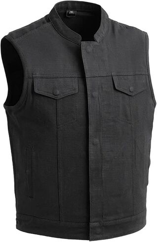First Mfg Co - Havoc - Men's Vest, Conceal Carry Pockets, Full Panel Back, Snap Closure Pockets in Saudi Arabia