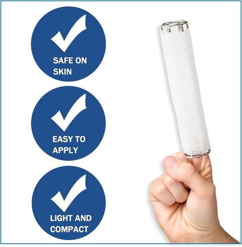 2 Pcs Metal Cage Applicator Tubular Gauze Metal Applicator Cage Tube Gauze Bandage Tubular for Homes Offices in Kuwait