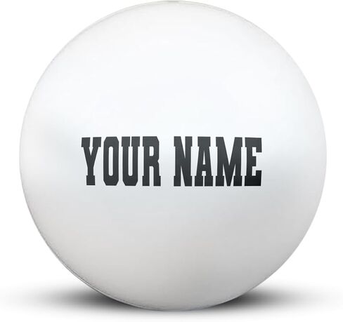 HAMMET Custom Ping Pong Balls - 12-Pack Personalized Table Tennis Balls in Orange and White - Add Name, Text, or Logo - Durable 3-Star Official Size for Training, Clubs, and Games in Saudi Arabia