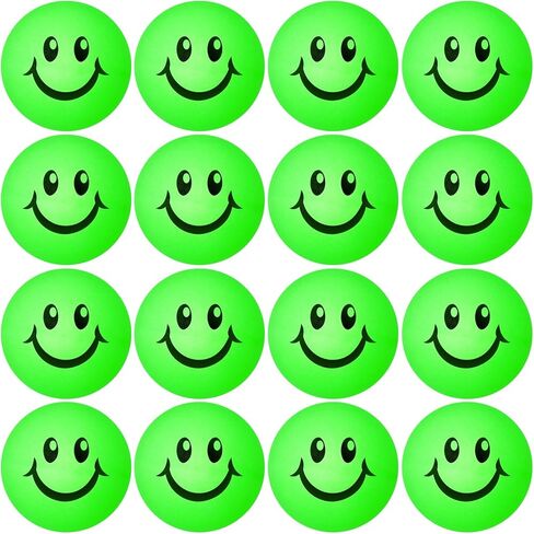 Soulchen 36 قطعة تتوهج في الظلام كرات تنس الطاولة 40 مم كرة تنس طاولة مضيئة كرة نيون خضراء مضيئة للتمرين في الهواء الطلق وديكور الحفلات الليلية والأنشطة الرياضية والحفلات المفضلة كحقيبة هدايا in Kuwait