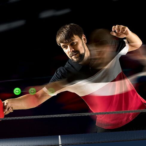 Soulchen 36 قطعة تتوهج في الظلام كرات تنس الطاولة 40 مم كرة تنس طاولة مضيئة كرة نيون خضراء مضيئة للتمرين في الهواء الطلق وديكور الحفلات الليلية والأنشطة الرياضية والحفلات المفضلة كحقيبة هدايا in Kuwait