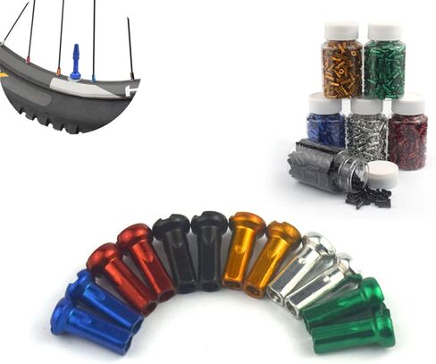 60Pcs Mountain Bike Colorful Bike Spoke Wheel Spoke Nipple Decoration Road Bike 14G Bike Spoke Nipples Wheel Spoke Nipples Bike Nipples Bike Spoke Nipple Bike Spoke Cap in Saudi Arabia