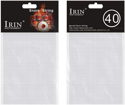 Half Design Snare Drum Wire Steel Drum Wire Strands Snare Wire Drum Spring for Children Snare Drum (20, 30, 40 Strand)(40) in Saudi Arabia