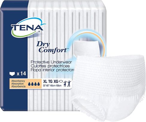 Tena Dry Comfort Intelder ، 80 Count ، Esisex-Compults ، Proendince Protector in Kuwait