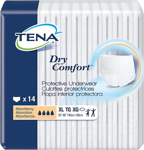 Tena Dry Comfort Intelder ، 80 Count ، Esisex-Compults ، Proendince Protector in Kuwait