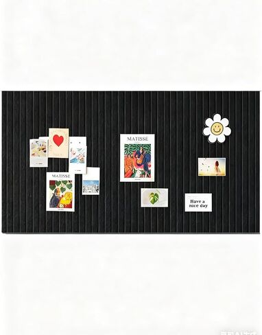 24 × 16 بوصة لوحة نشرة ، لوحة دبوس محسوسة ، 0.35 "لوحة عرض صور سميكة قابلة للطي مع شريط لاصق ذاتي ، لوحة الرؤية لجدران مكتب المطبخ المدرسي - الجمل الداكن in Kuwait