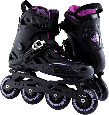 Sports Inline Speed Skates for Adult Adjustable Single Row Roller Blades Lightweight Professional Racing Rollerblades Beginner Outdoor Sports Fitness Men Women in Saudi Arabia