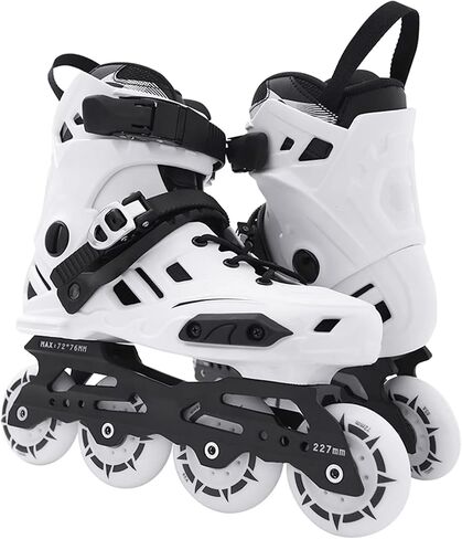 Adjustable Racing Inline Skates for Adult Single Row Roller Blades Lightweight VProfessional Racing Rollerblades Beginner Outdoor Sports Fitness Men Women in Saudi Arabia