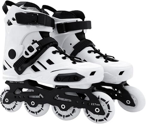 Adjustable Racing Inline Skates for Adult Single Row Roller Blades Lightweight VProfessional Racing Rollerblades Beginner Outdoor Sports Fitness Men Women in Saudi Arabia