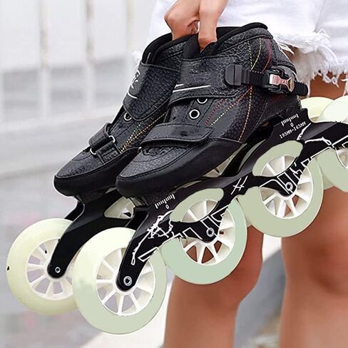 Inline Speed Skating Racing Skates Speed Skating Shoes for Beginners and Teens Professional Roller Skates Skates Adjustable Adult Racing Inline Skates in Saudi Arabia