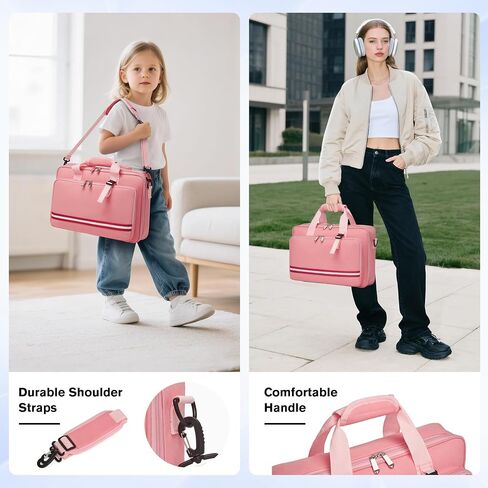 DJ Controller Case Soft Pated Carriyng Bage متوافق مع DDJ 200 / FLX2 / WEGO3 / AKAI MK3 / MASCHINE MIKRO MK3 / DJ Control INPULSE 200 / Starlight / Party Mix 2 / DJ2GO2 Touch (Pink) in Saudi Arabia