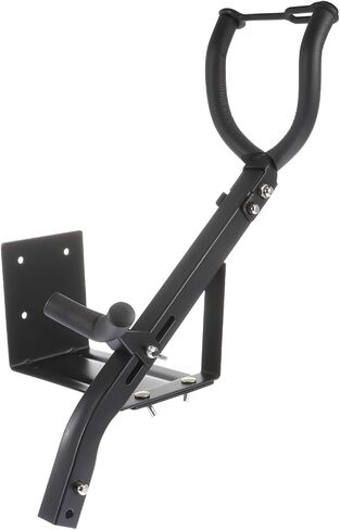 HANABASS Iron Alto Tenor Saxophone حامل يثبت على الحائط، حامل أسود عملي للآلات الموسيقية، موفر للمساحة، تصميم مريح يدعم الملحقات in Kuwait