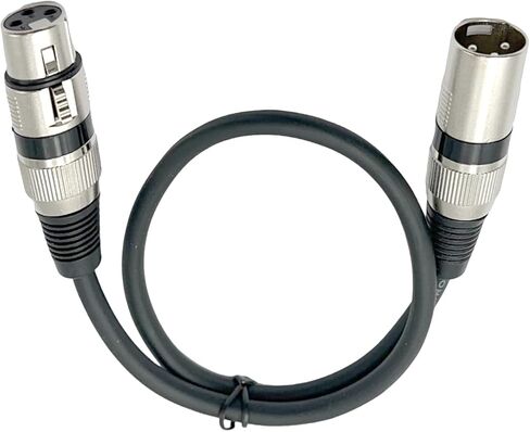 Thaode 5ft/1.5m xlr cables 3 pin xlr ذكر إلى سلك الميكروف in Kuwait