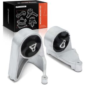 A-Premium Engine Motor and Transmission Mount Kit Compatible with Chrysler Sebring 2001-2006 & Dodge Stratus 2001-2006, 2.4L 2.7L 2-PC Set Replace# 4593337AB, 45933383AB