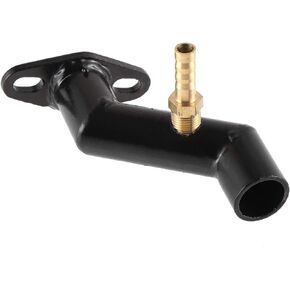UAUS 32-40mm Short Steel Offset Intake Manifold Carburetor W/Gasket 49cc 60cc 66cc 80cc Motorized Bike Bicycle
