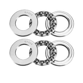 XMHF 51104 Single Direction Thrust Ball Bearings Thrust Precision Ball Bearing 20x35x10mm 2Pcs