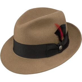 Stetson and Dobbs TWFRDK-8220 Mens Frederick Fedora