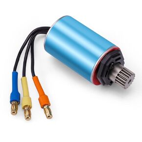 HAIBOXING 1/18TH Scale RC Cars Spare Parts Brushless Motor with Motor Pinion w/Set Screw Apply to 18859A (M1904 & M1905)